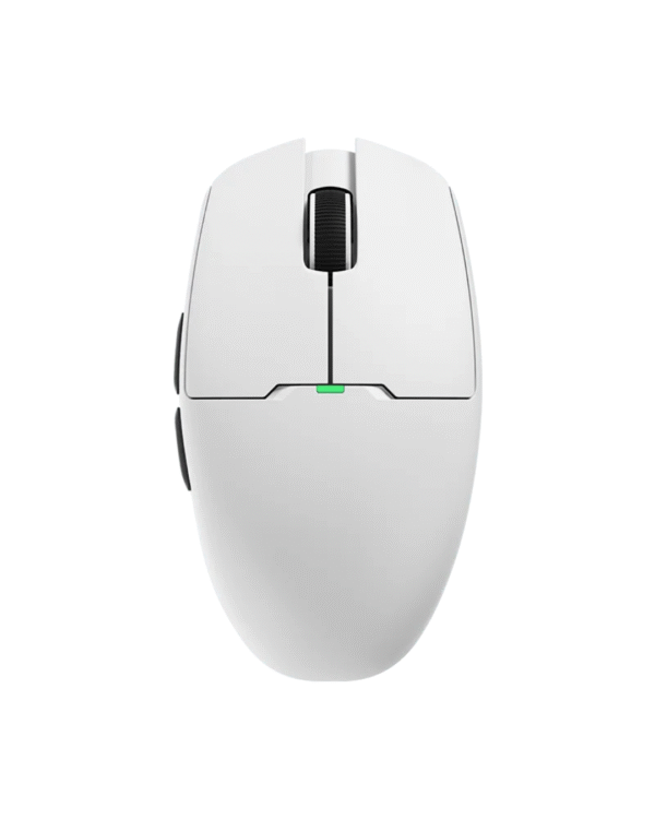 Darkflash DFM80 Plus white gaming mouse with 12,000 DPI sensor and tri-mode connectivity